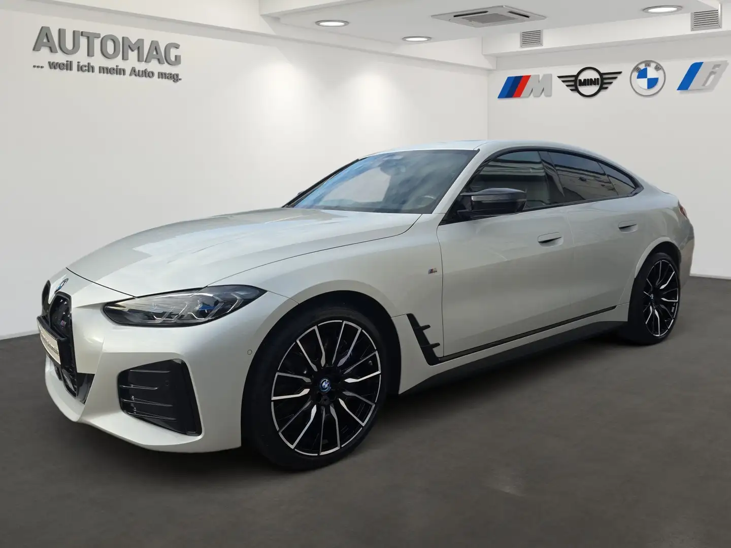 BMW i4 M50 Laser*Glasdach*Driving Assist Prof*Park Assist Weiß - 1