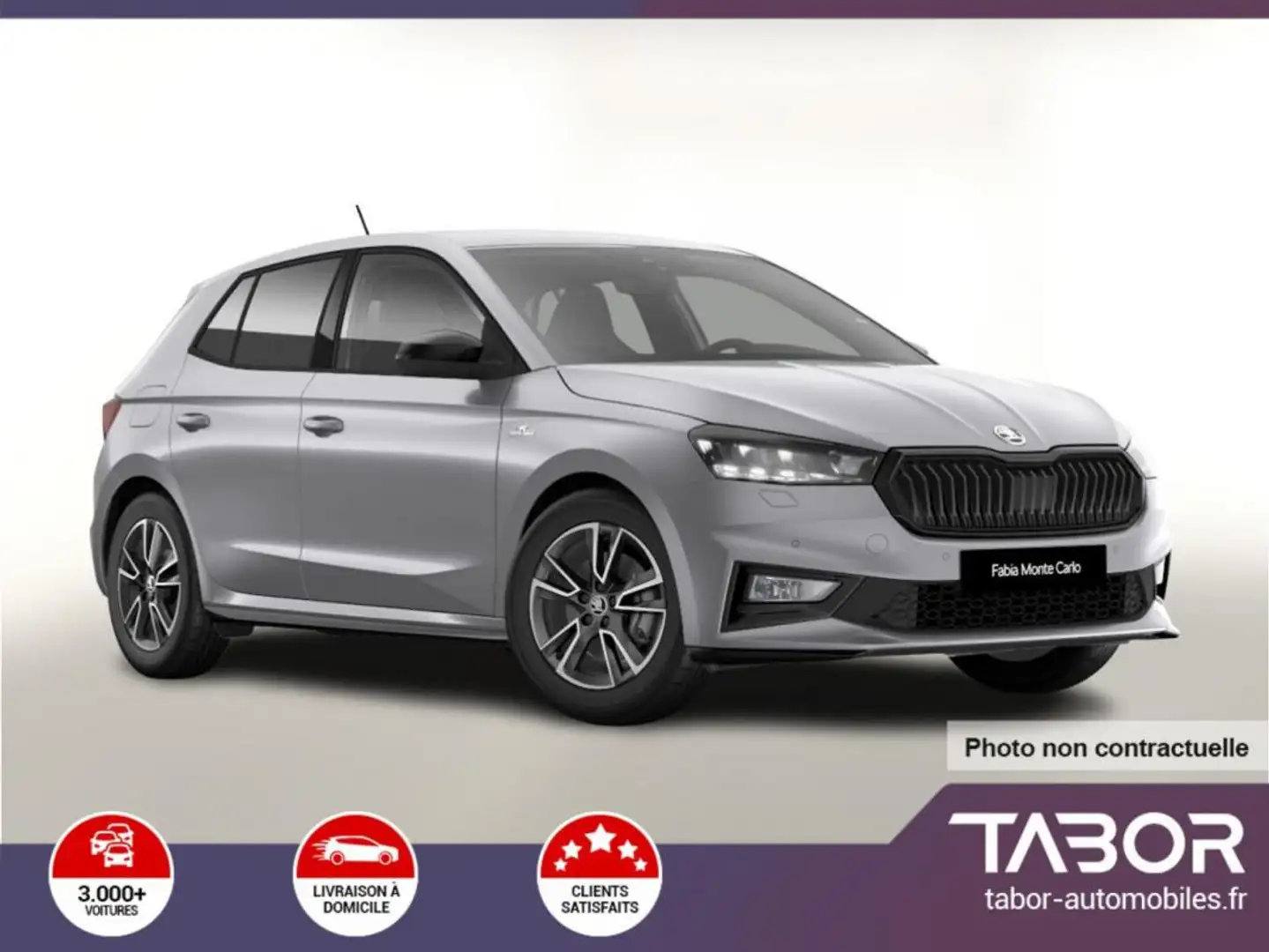 Skoda Fabia 1.5 TSI 150 DSG Monte Carlo Kessy Argent - 1