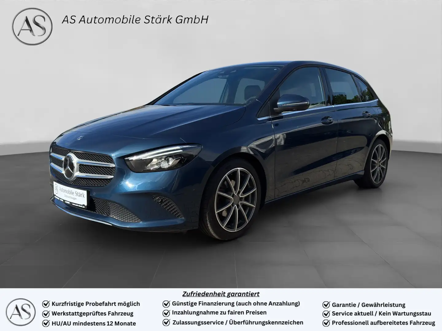 Mercedes-Benz B 180 d Automatik+Style+LED+360°+Distronic+AHK Bleu - 1