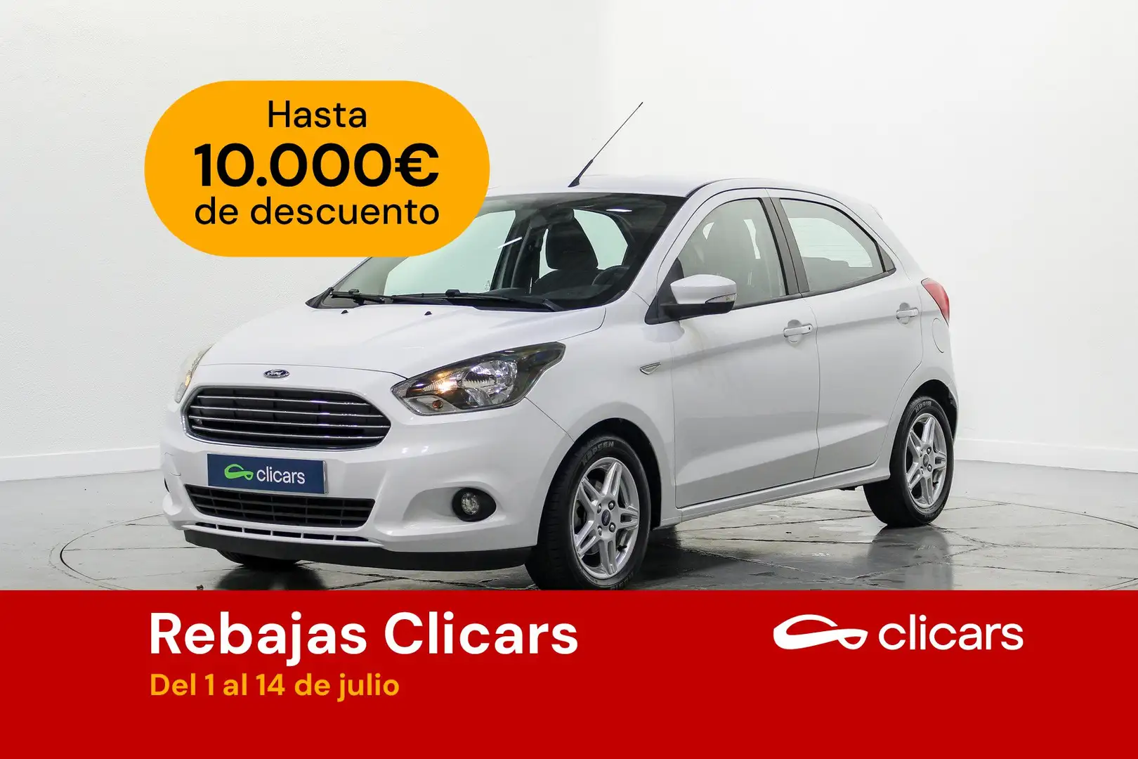 Ford Ka/Ka+ Ka+ 1.19 Ti-VCT White & Black Edition Blanc - 1