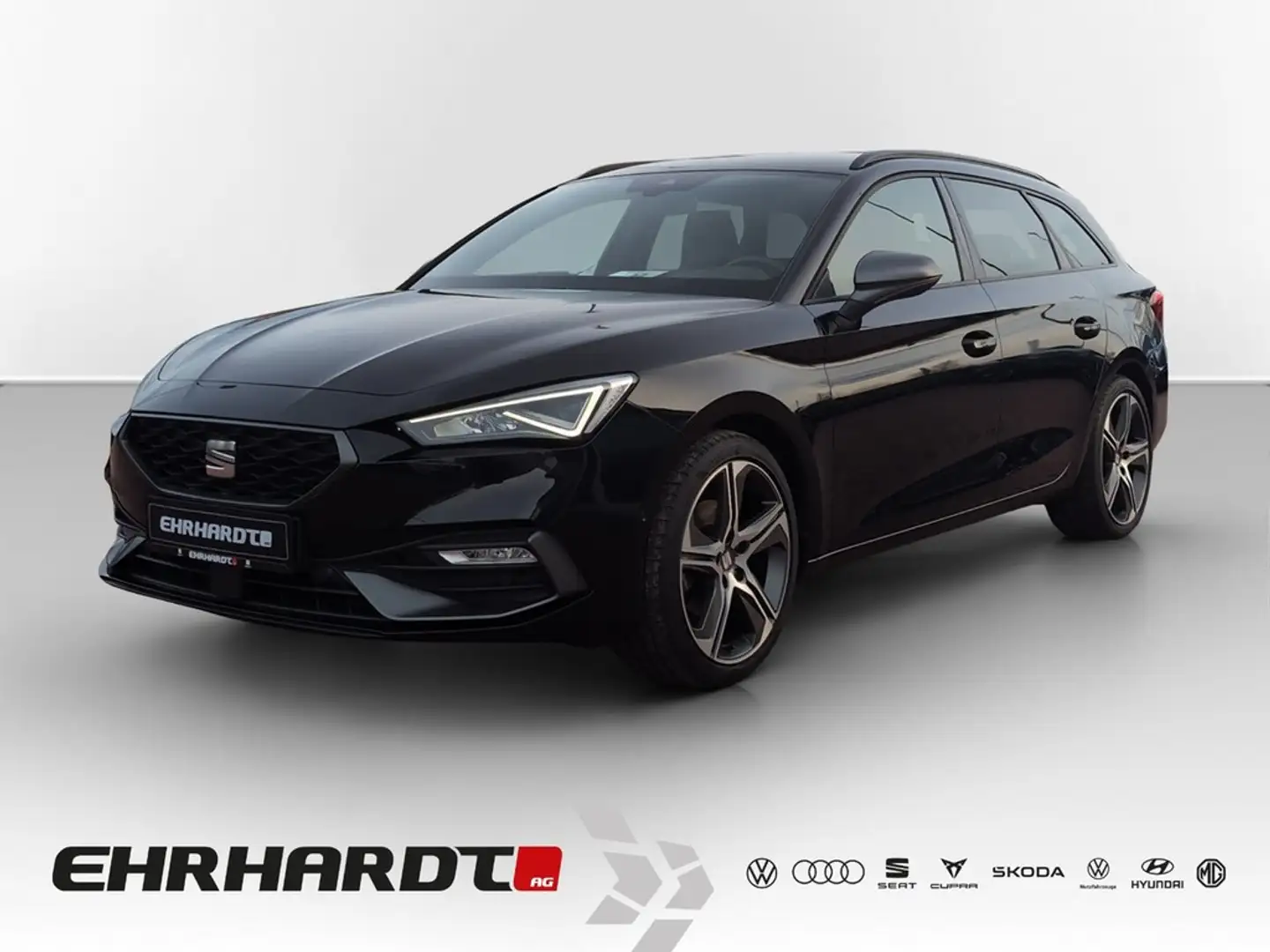 SEAT Leon Sportstourer 1.5 eTSI ACT DSG FR AHK*LED*VIRTUA... Schwarz - 1