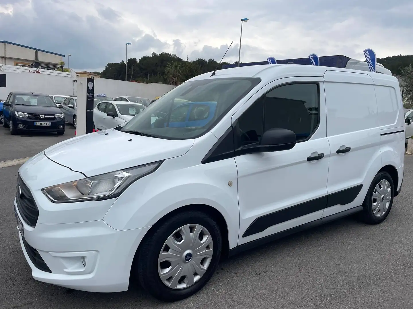 Ford Transit Connect 1.5 TDCi 100ch 3 PLACES Blanc - 1