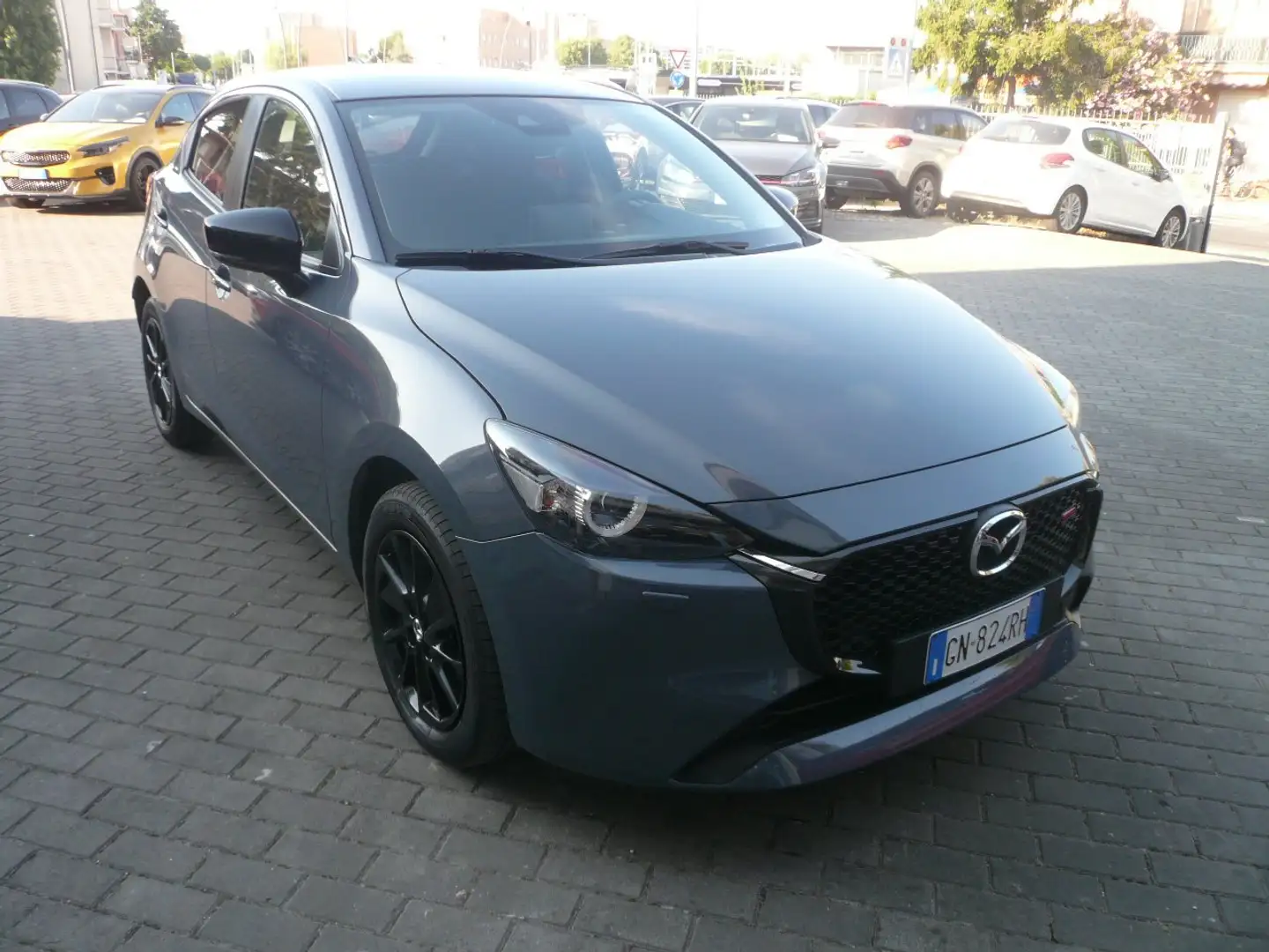 Mazda 2 2 III 2020 1.5 m-hybrid Homura 90cv Neopatentati Grigio - 2