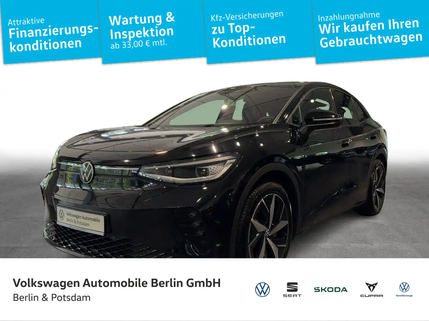 Volkswagen ID.5 GTX 4x4 NAVI MATRIX-LED 77kWh W-Pumpe PDC Zwart - 1