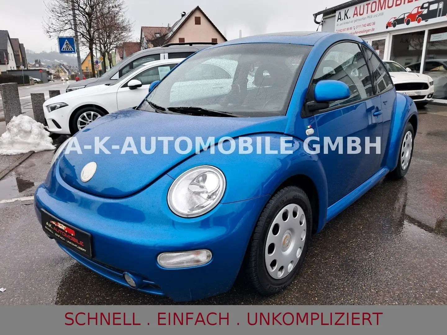 Volkswagen New Beetle Lim. 2.0*KLIMA*SHZ*ELE.SD* Blau - 1