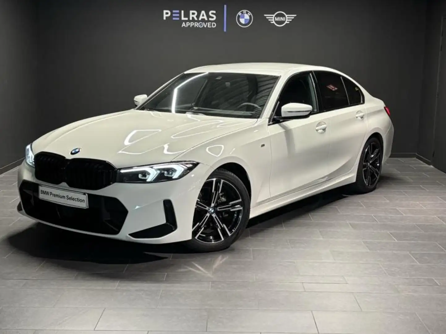BMW 318 318iA 156ch M Sport Blanc - 1