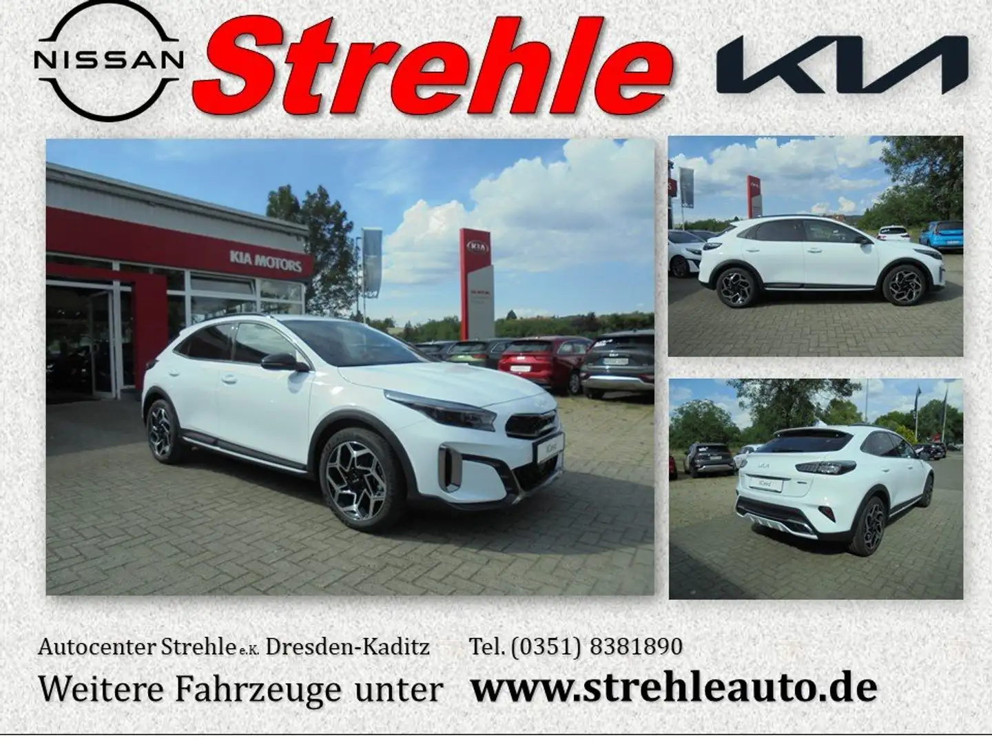 Kia XCeed GT-Line 1.6 T-GDI DCT7 JBL Leder-Paket Memory MY26 Weiß - 1