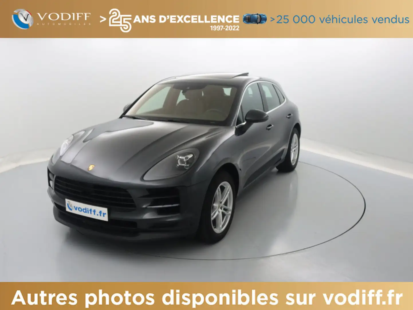 Porsche Macan S 3.0 PDK 354 CV Grau - 1