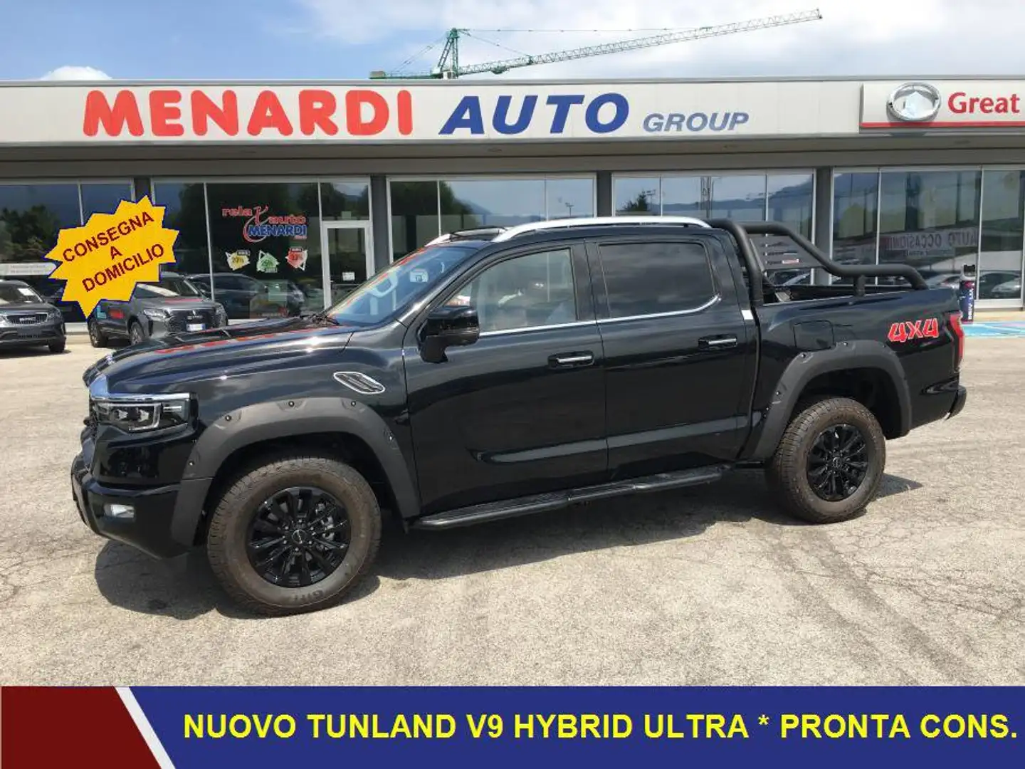 Foton Tunland V9 VGT Turbo DC 48V 8AT Ultra PRONTA CONSEGNA Nero - 1