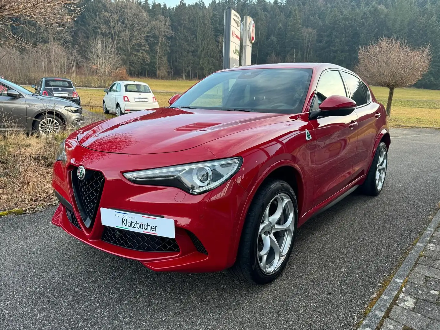 Alfa Romeo Stelvio Quadrifoglio 2.9V6 Bi-Turbo Carbon-Brems Rot - 1