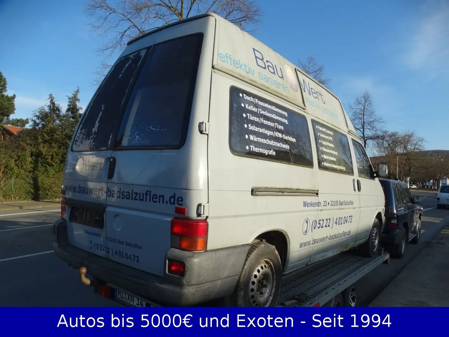 Volkswagen T4 Caravelle 2.4 D Lang und Hoch - Wohnmobil Gris - 2