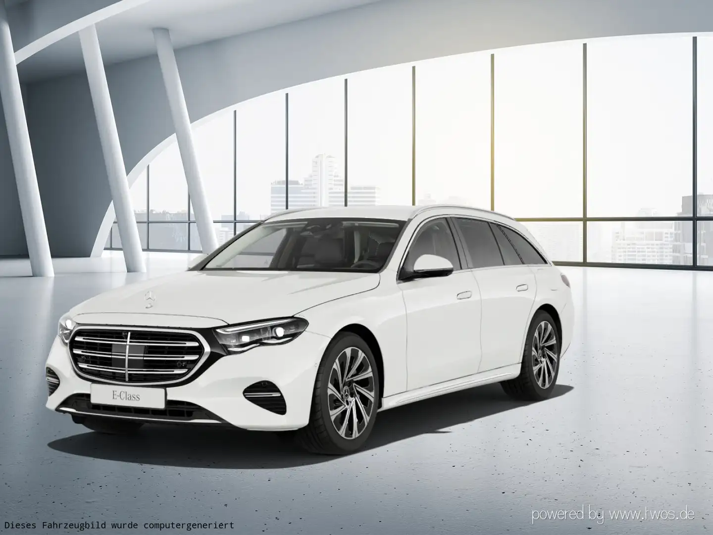 Mercedes-Benz E 300 E 300 T de Exclusive Premium AHK DigiLight Blanc - 2