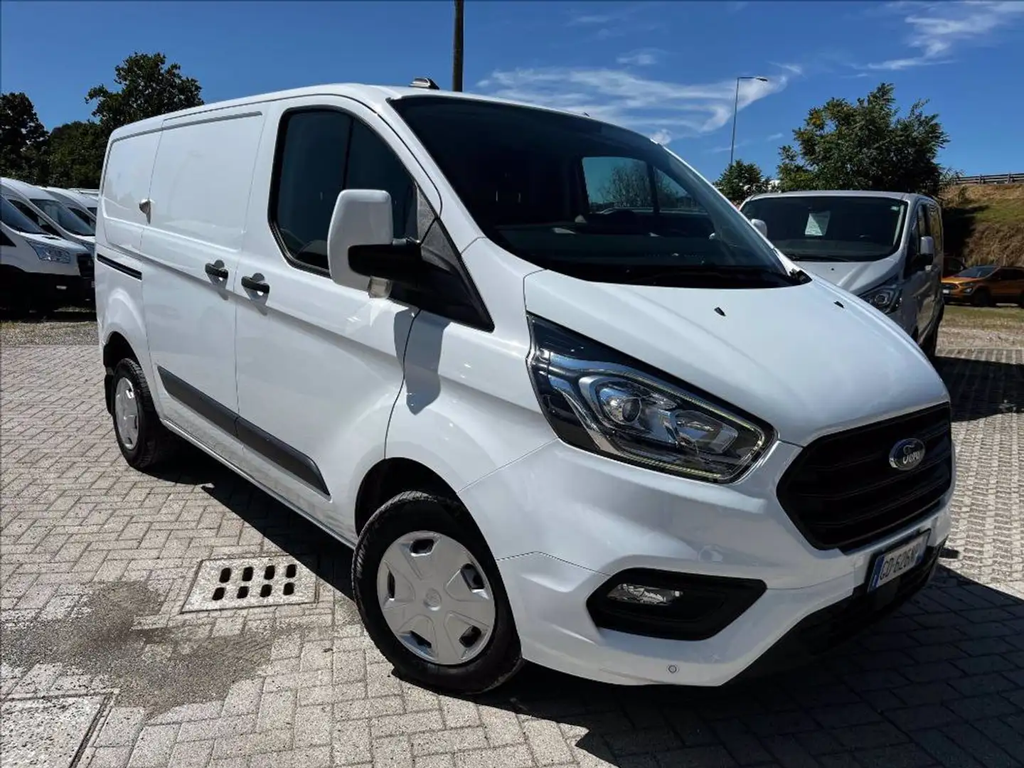Ford Transit Custom 280 2.0 tdci MHEV 130cv trend L1H1 E6.2 Blanc - 1