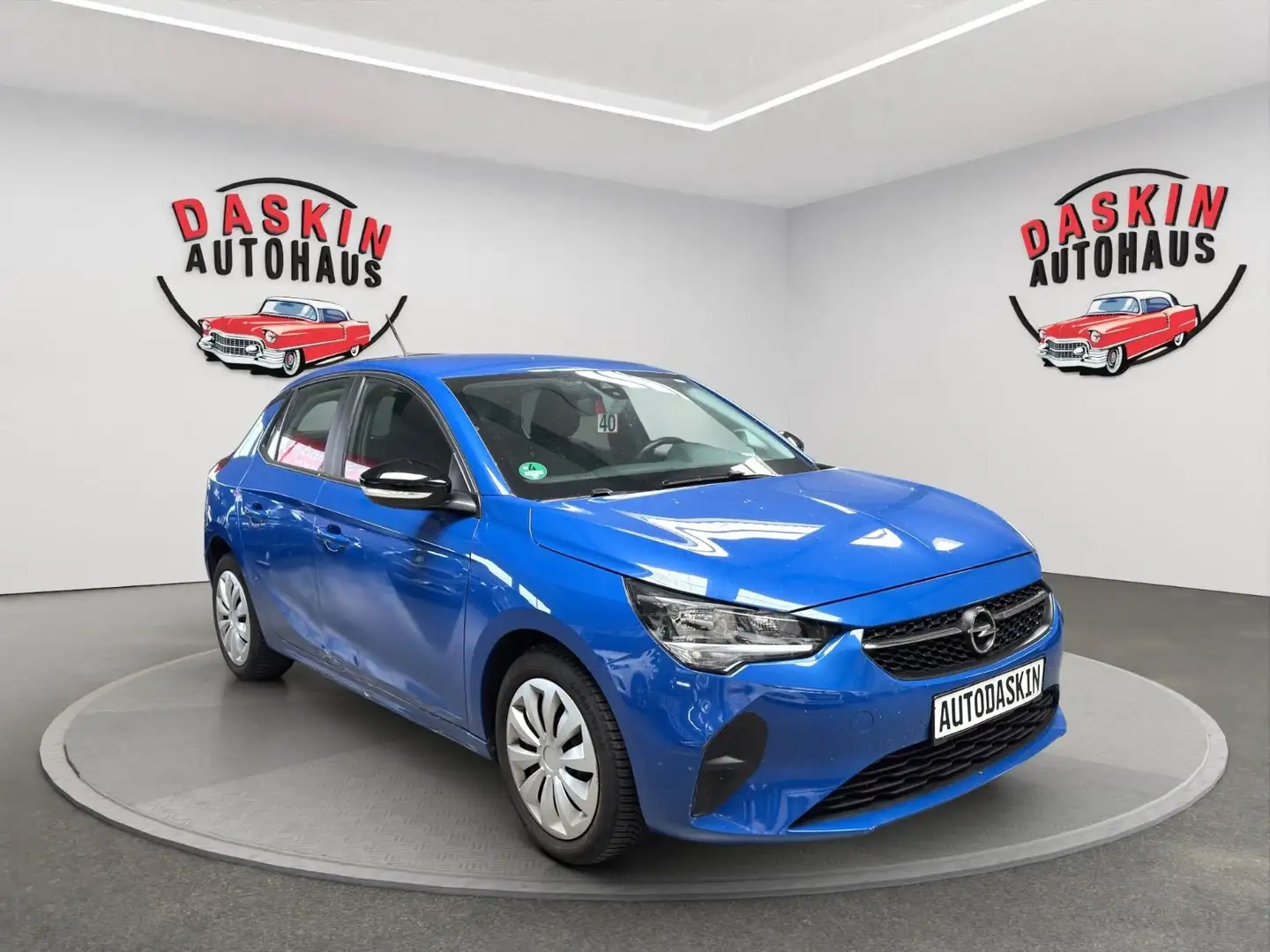 Opel Corsa F Edition 1.HAND/SCHECKHEFT/KLIMA Blau - 1