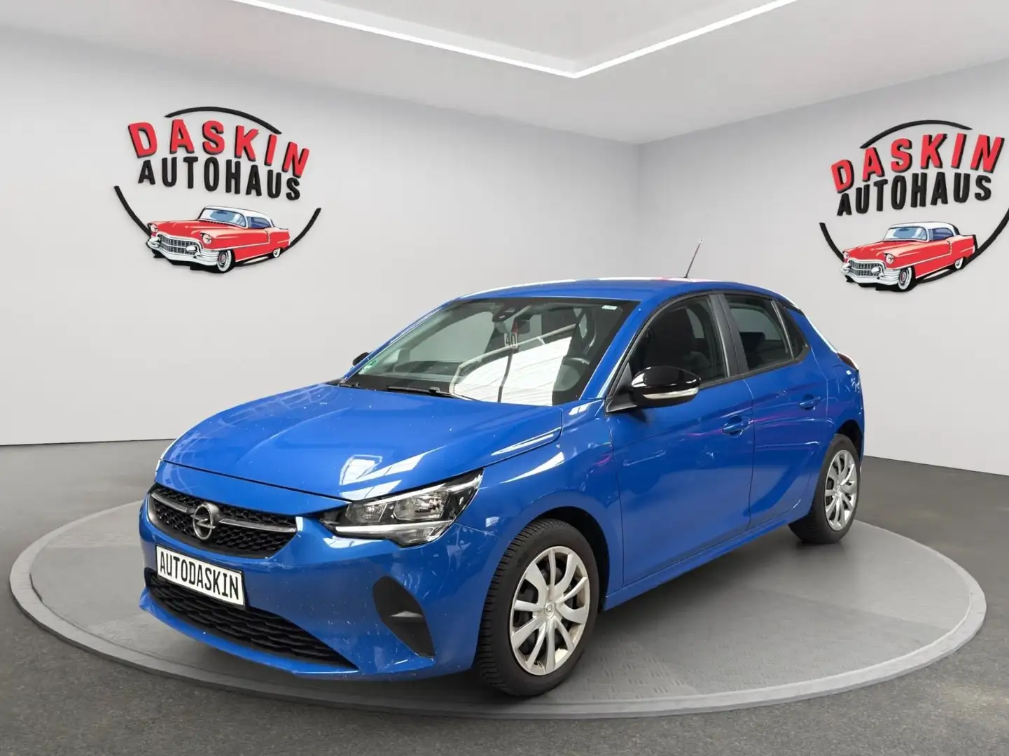 Opel Corsa F Edition 1.HAND/SCHECKHEFT/KLIMA Blau - 2