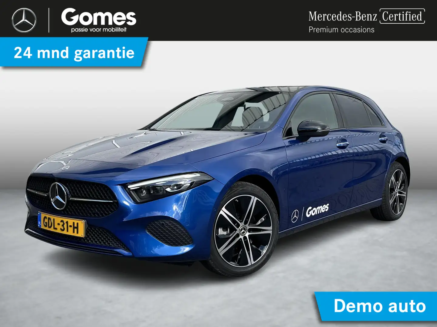 Mercedes-Benz A 250 e Star Edition Luxury Line | Panoramadak | Night P Blauw - 1
