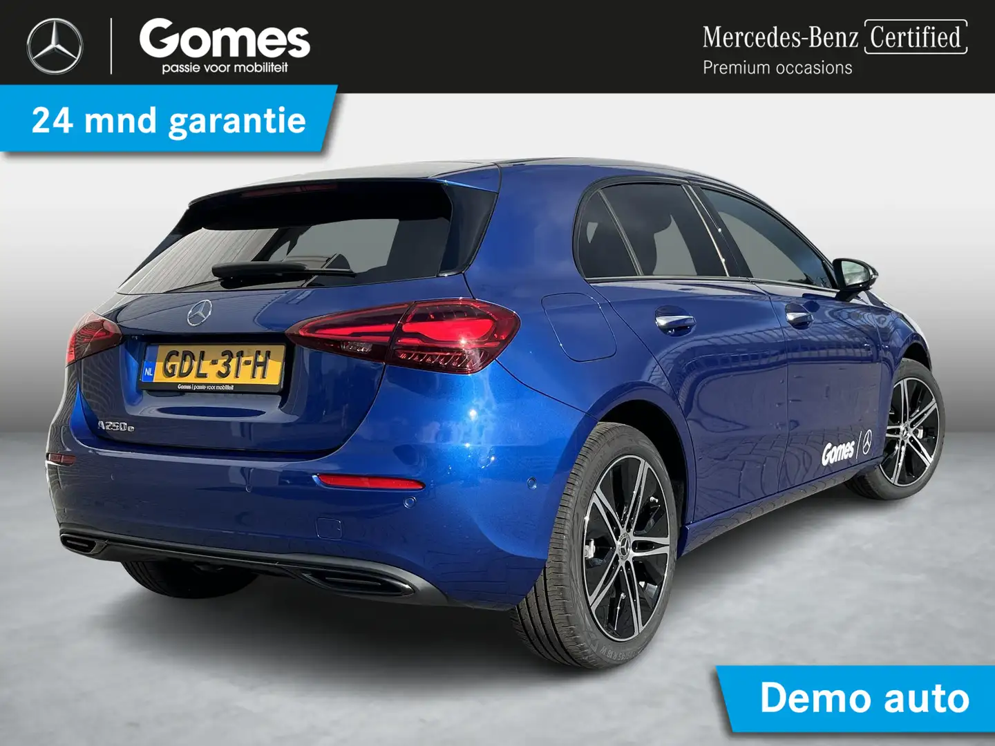 Mercedes-Benz A 250 e Star Edition Luxury Line | Panoramadak | Night P Blauw - 2