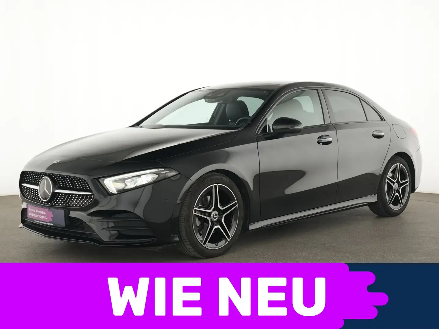 Mercedes-Benz A 200 AMG Line Night-Paket|Kamera|Navi|Pano|LED Noir - 1