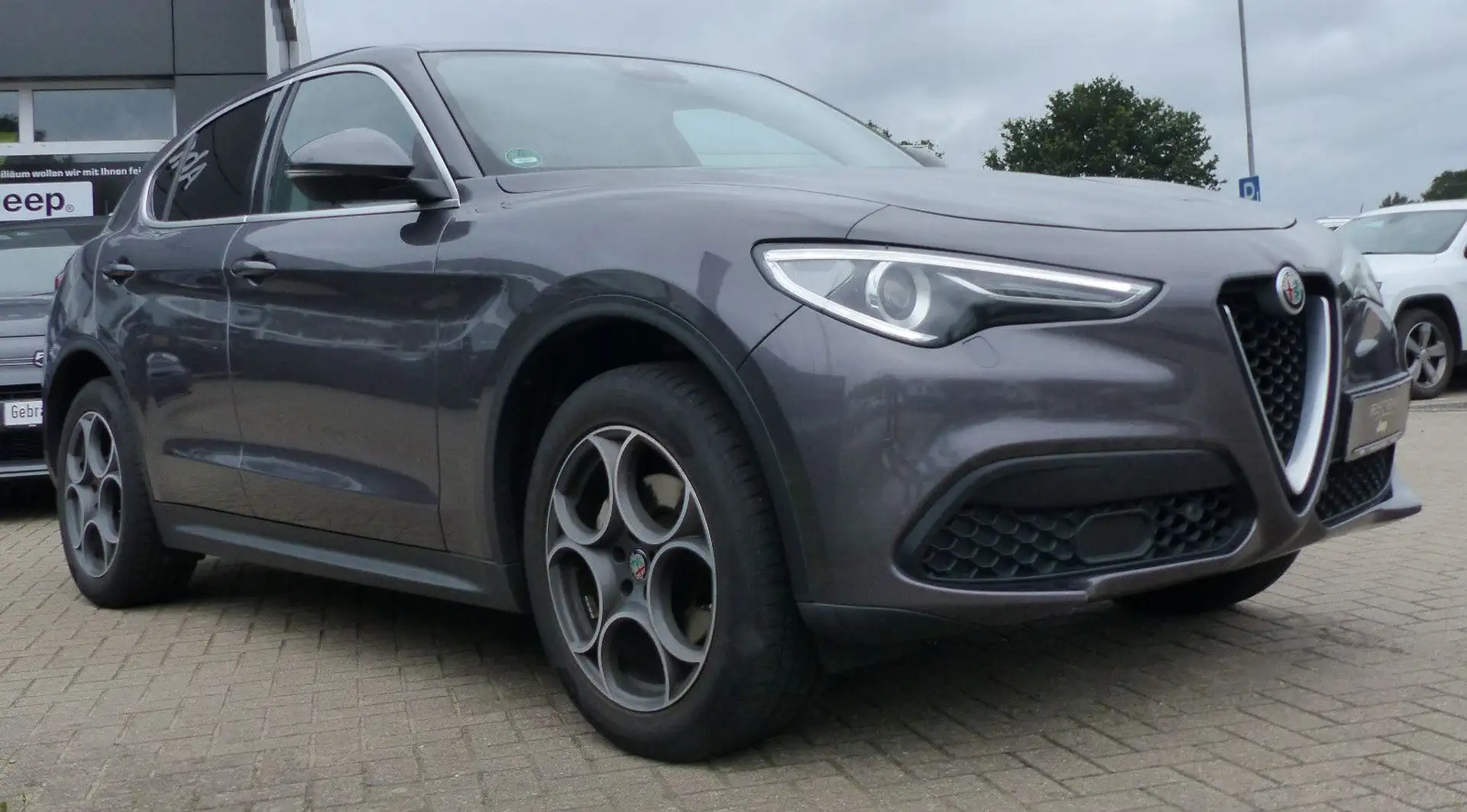 Alfa Romeo Stelvio 2.2 Diesel 16V 140W Super AT8-Q4-AHK- Grau - 2