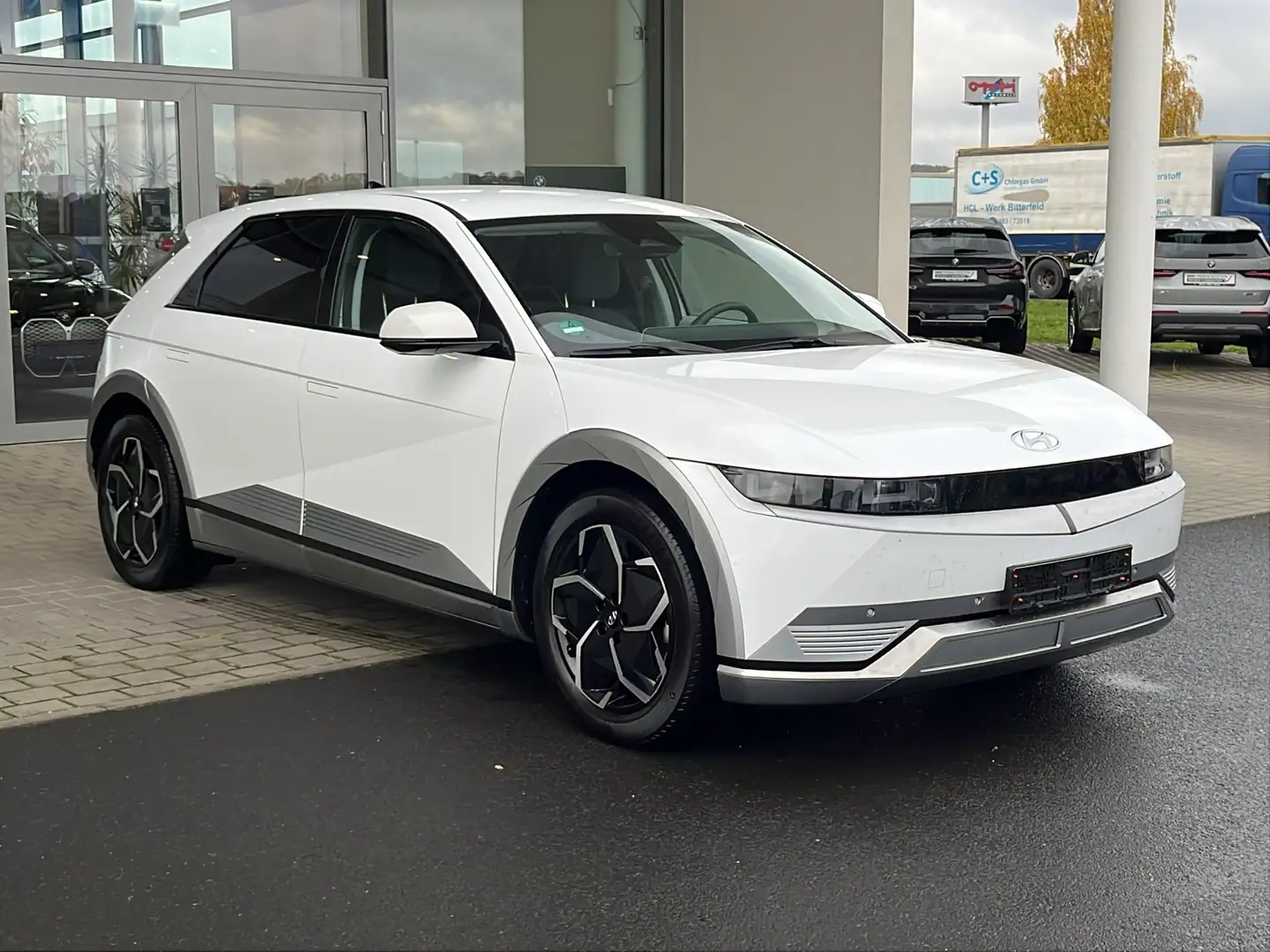Hyundai IONIQ 5 58 kWh Navi.LED.RfK.SH.Tempomat. Blanc - 2