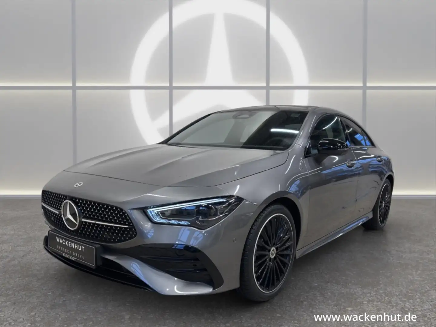 Mercedes-Benz CLA 220 d EDITION AMG LINE NIGHT+DIST+MULTI+360° Серый - 2