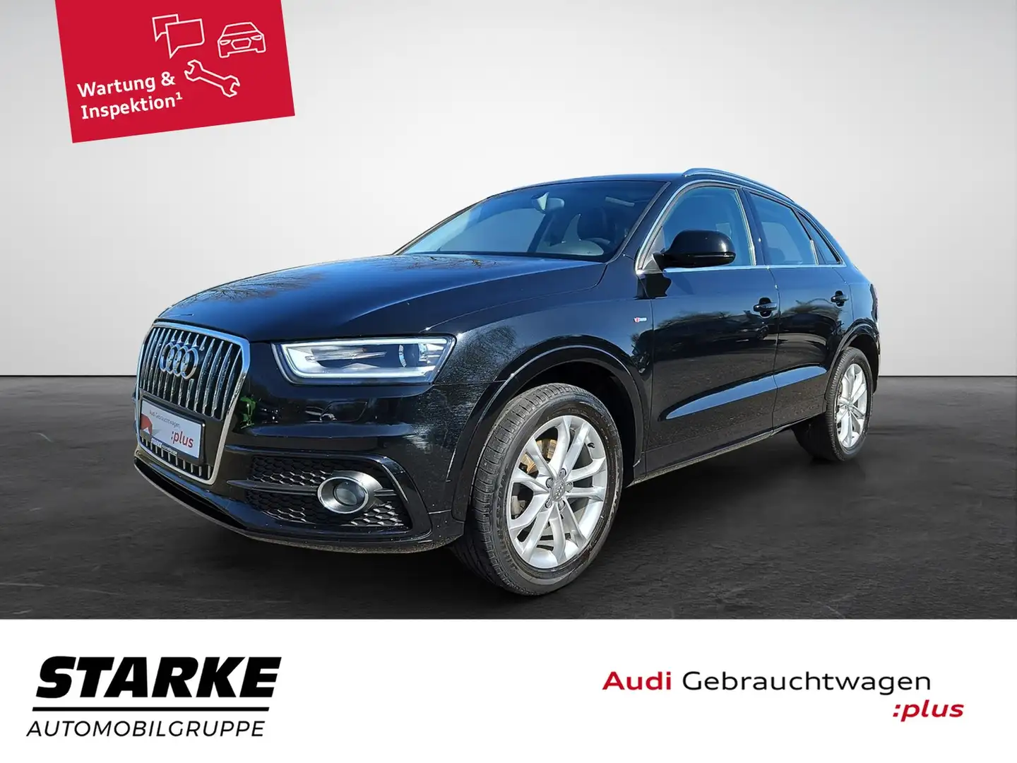 Audi Q3 1.4 TFSI S line Navi Pano AHK APS FIS SHZ Schwarz - 2