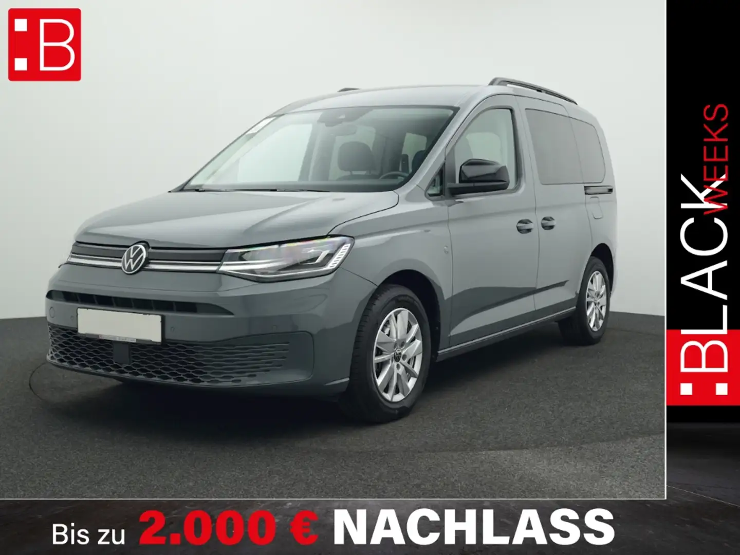 Volkswagen Caddy 2.0 TDI DSG Life NAVI LED ACC KAMERA Gri - 1