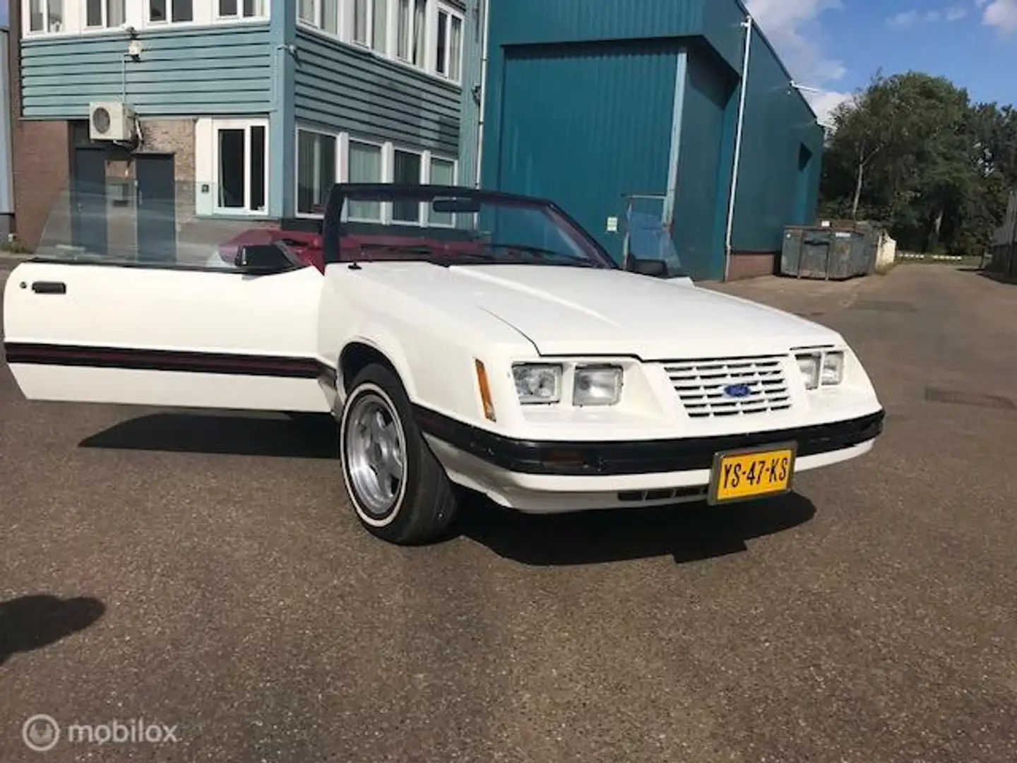 Ford Mustang Cabrio Mustang GLX Cabrio Lente actie € 650,00 kor Wit - 1