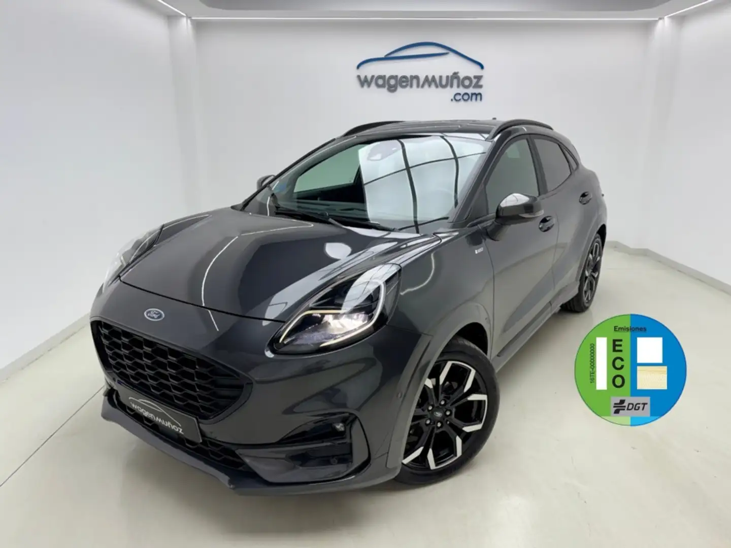 Ford Puma 1.0 EcoBoost MHEV ST-Line X Aut. 155 Gris - 2