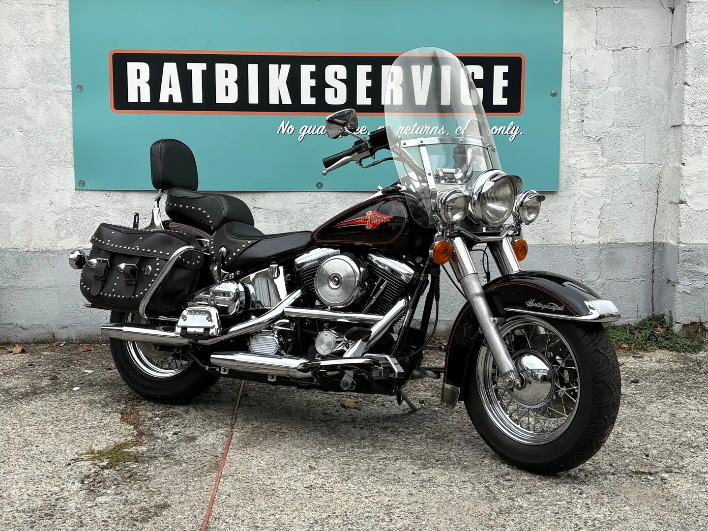 Harley-Davidson Heritage Softail STUPENDA condizioni uniche Nero - 2