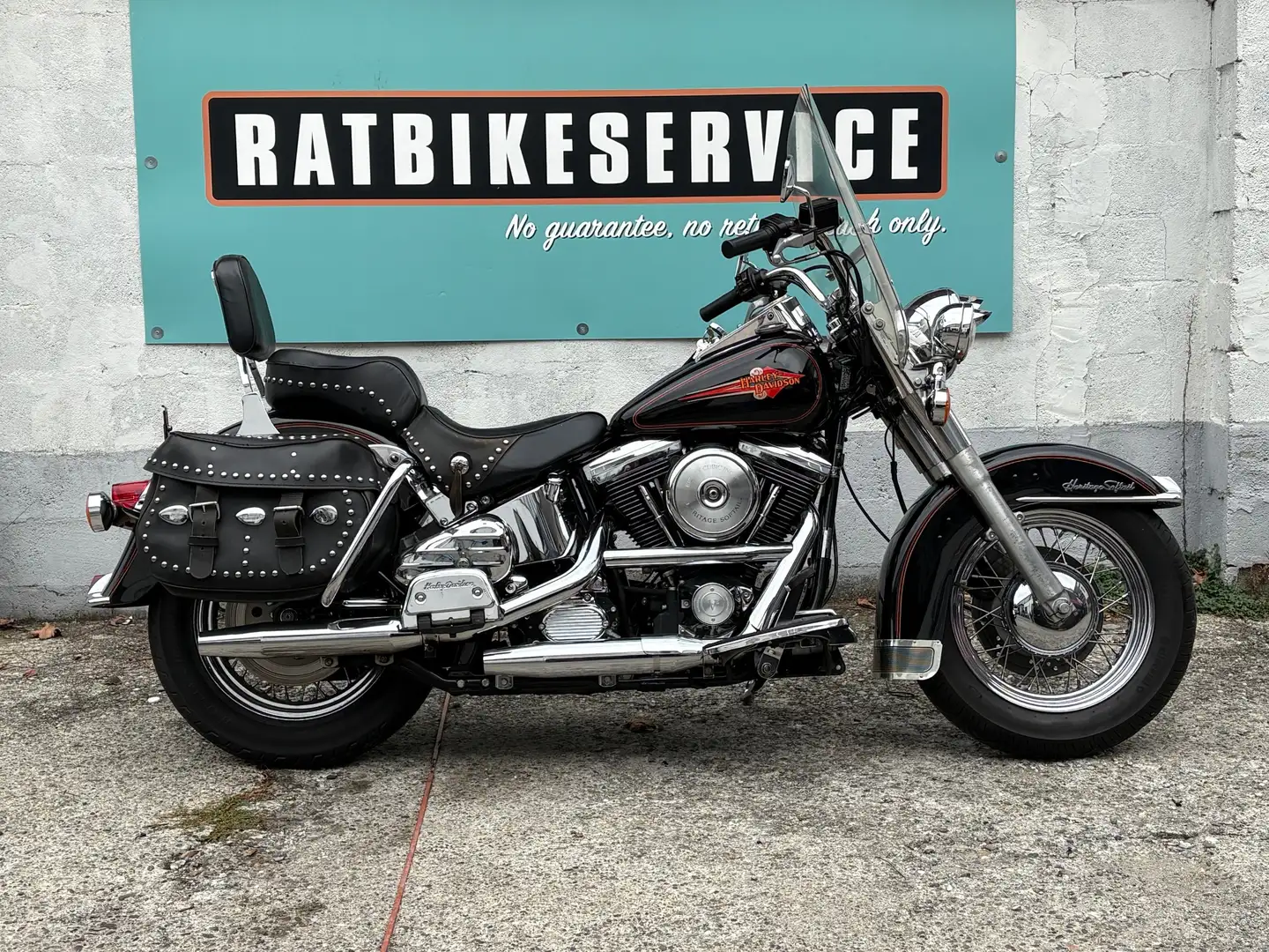Harley-Davidson Heritage Softail STUPENDA condizioni uniche Nero - 1