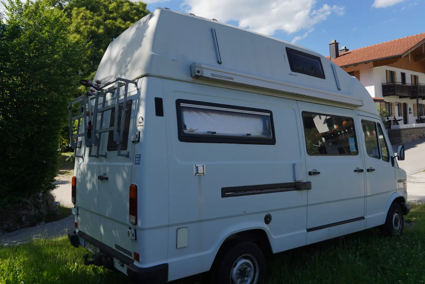 Mercedes-Benz T1 207 D Wohnmobil Hochdach Weiß - 2