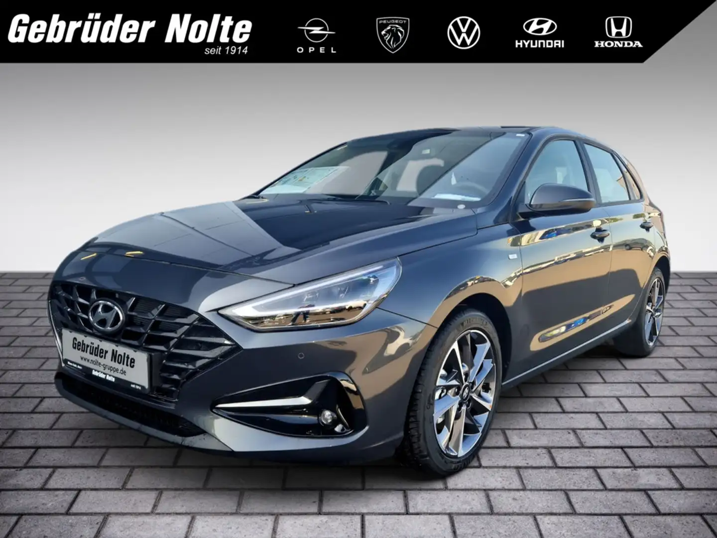 Hyundai i30 1.0 Benzin Turbo 7-DCT (48V) TREND // LED-Paket // Silber - 1