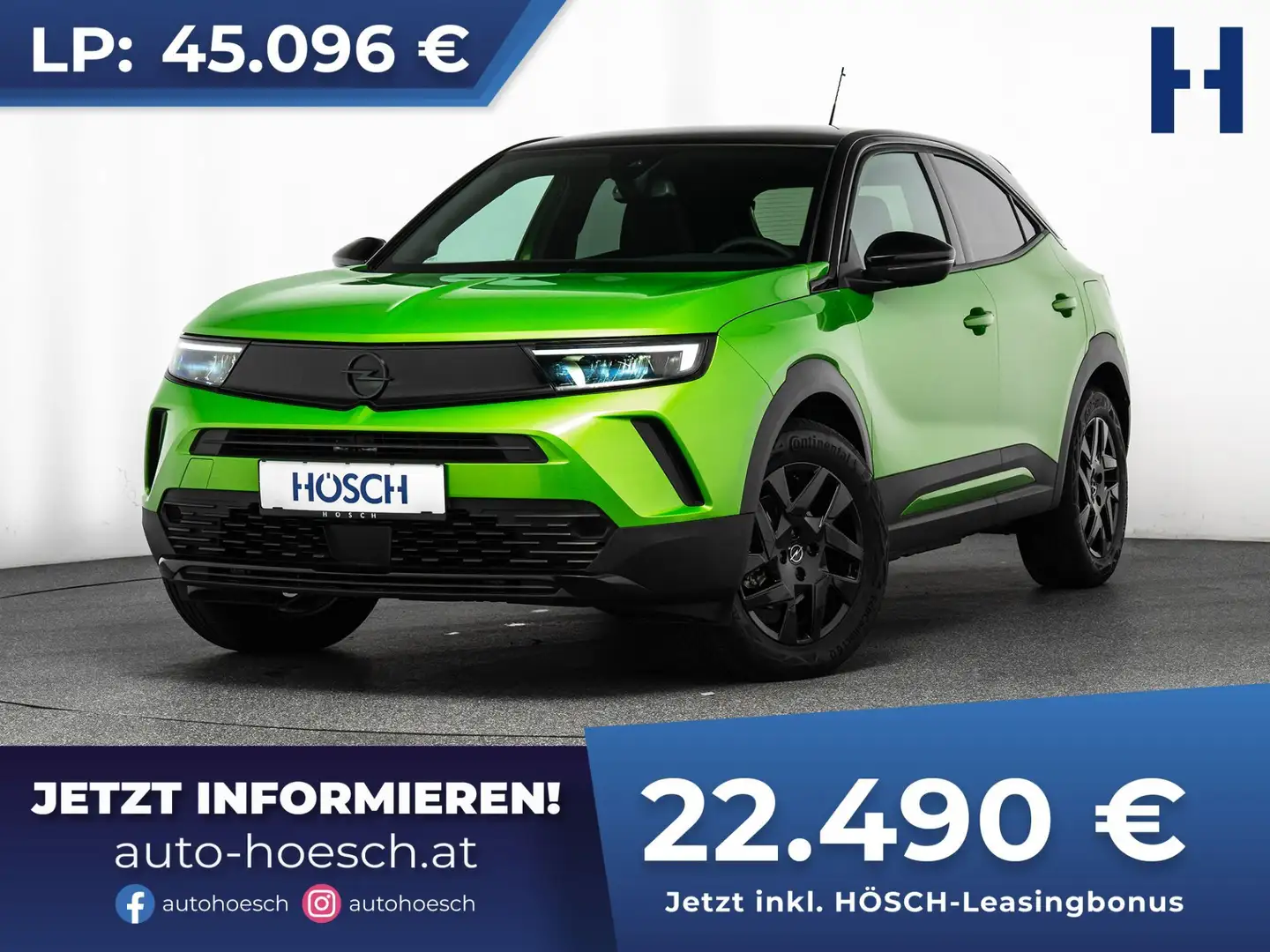 Opel Mokka-E GS Line EXTRAS NEUZUSTAND -50% Verde - 1