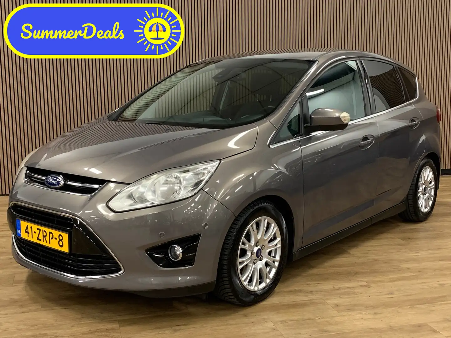 Ford C-Max 1.6 EcoBoost Titanium|Navigatie|Climate Control| Bruin - 1