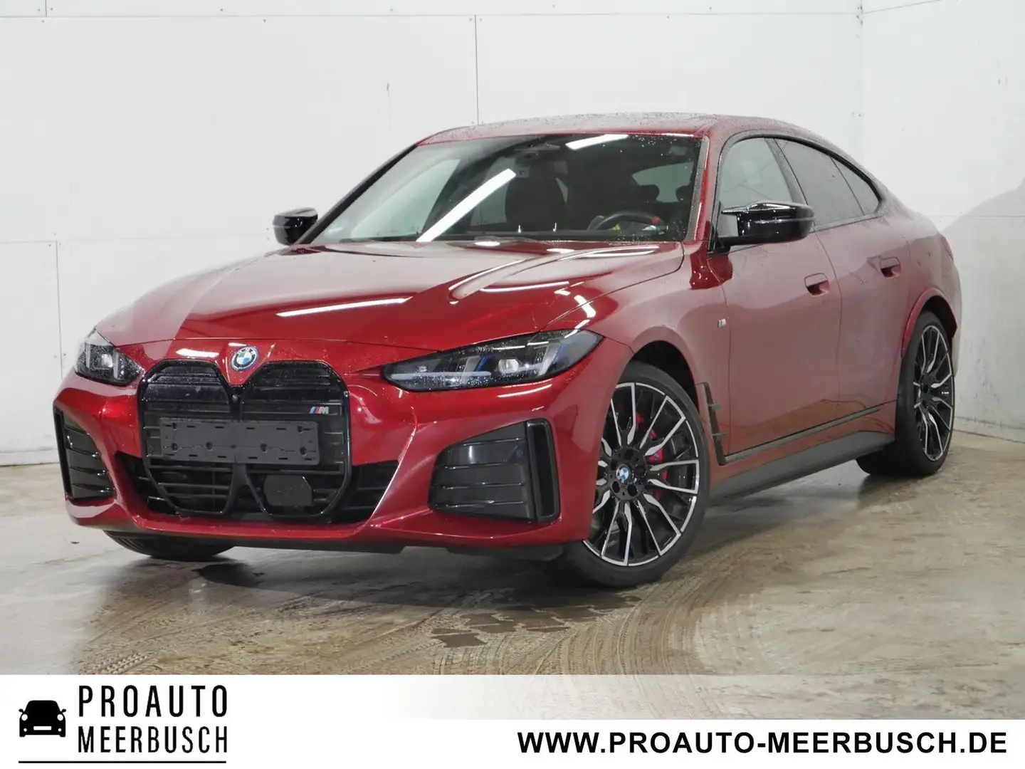 BMW i4 M50 xDrive M SPORT PRO ADAPTLED/GLASDACH Rot - 1