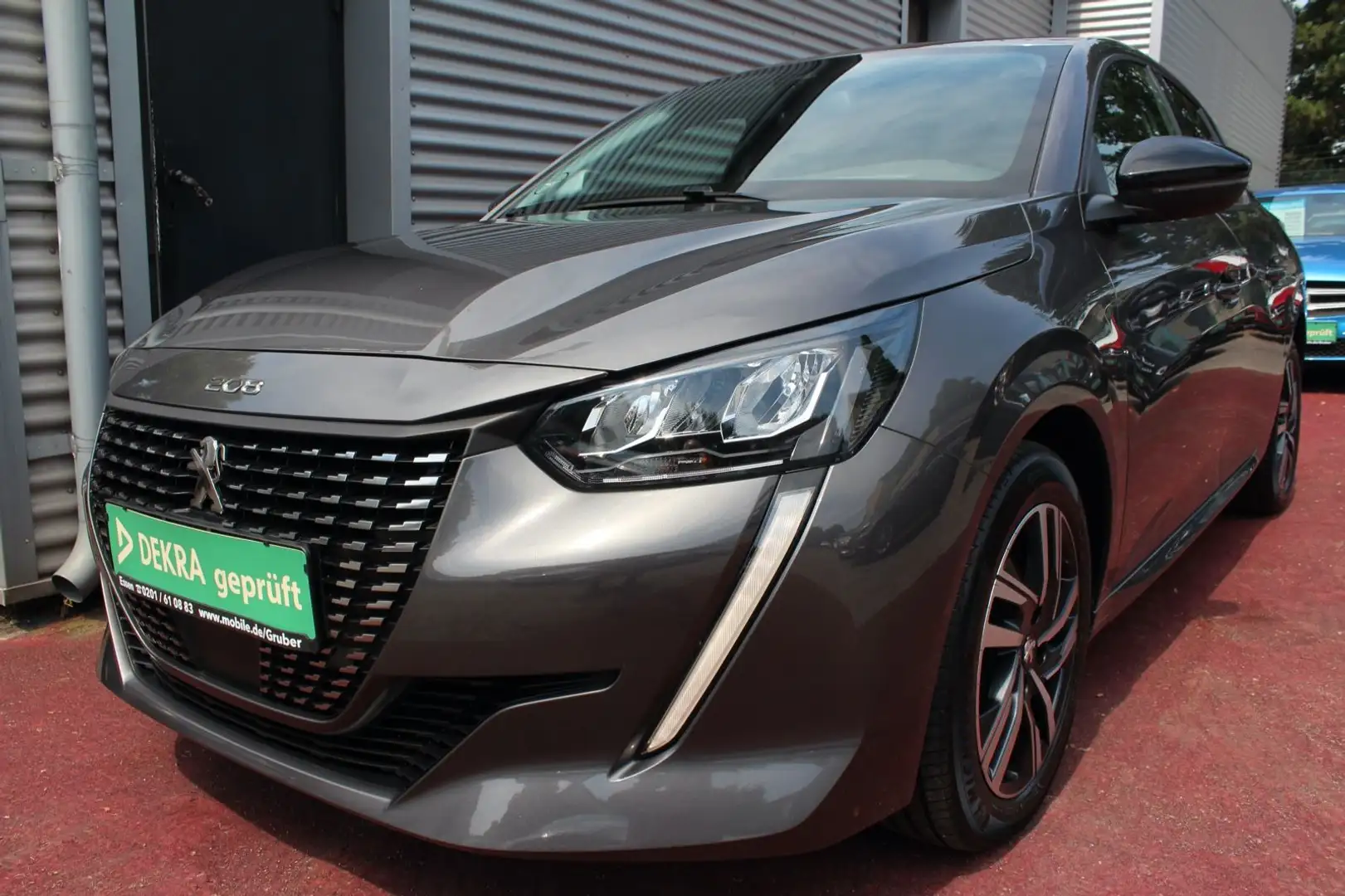 Peugeot 208 ALLURE PACK KLIMA LED KAMERA  PDC 1.HAND Grau - 1
