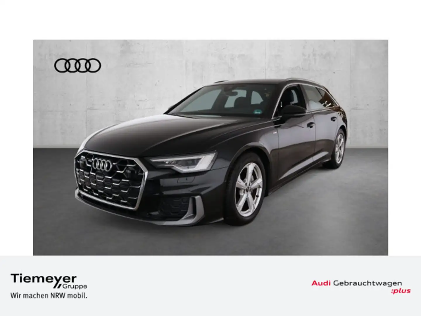 Audi A6 40 TDI Q S LINE PANO eSITZE MATRIX KAME Schwarz - 1