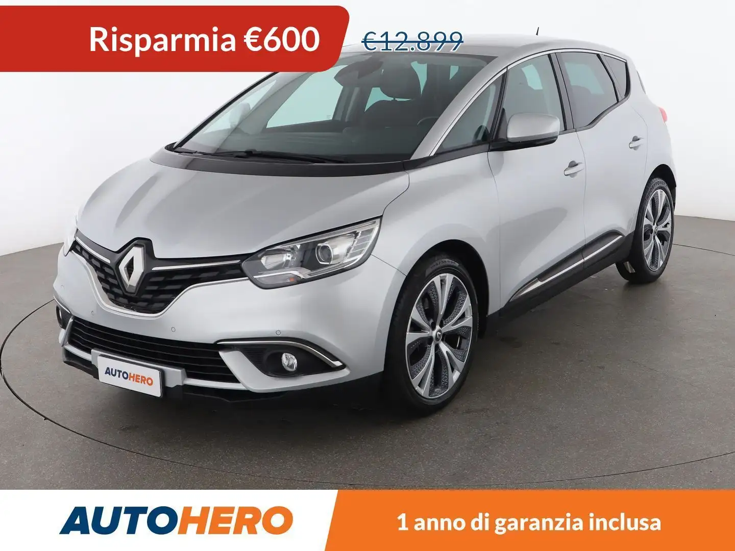 Renault Scenic 1.5 dCi Energy Intens 110 CV Argento - 1