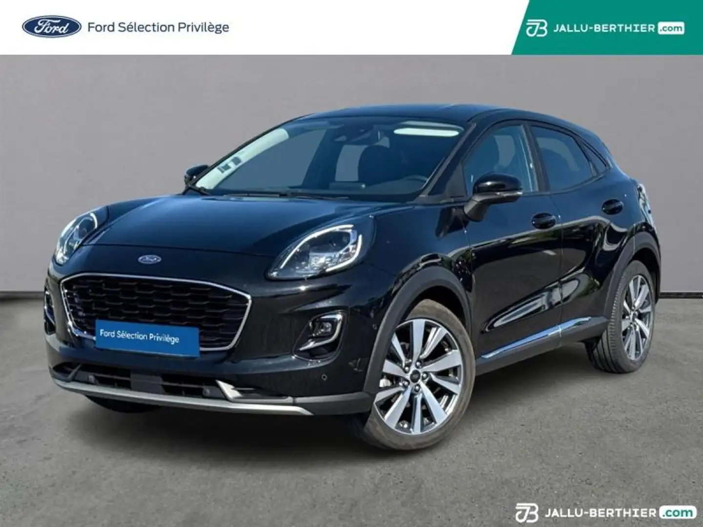 Ford Puma 1.0 EcoBoost 125ch mHEV Titanium X 6cv Noir - 1