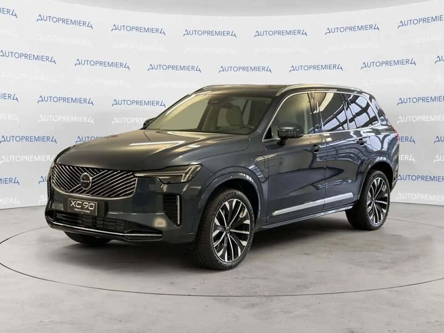 Volvo XC90 T8 Plug-in Hybrid AWD automatico 7 posti Ultra Br Blu/Azzurro - 1