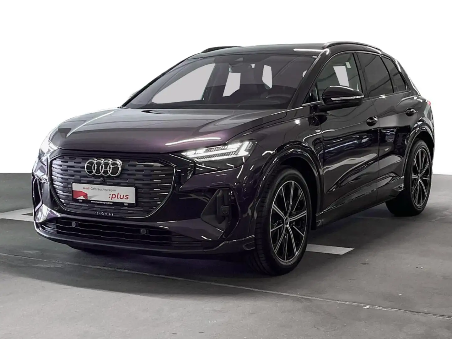 Audi Q4 e-tron Q4 45 e-tron qu. S LINE/WÄRMEPUMPE/LM20/AHK Violett - 2