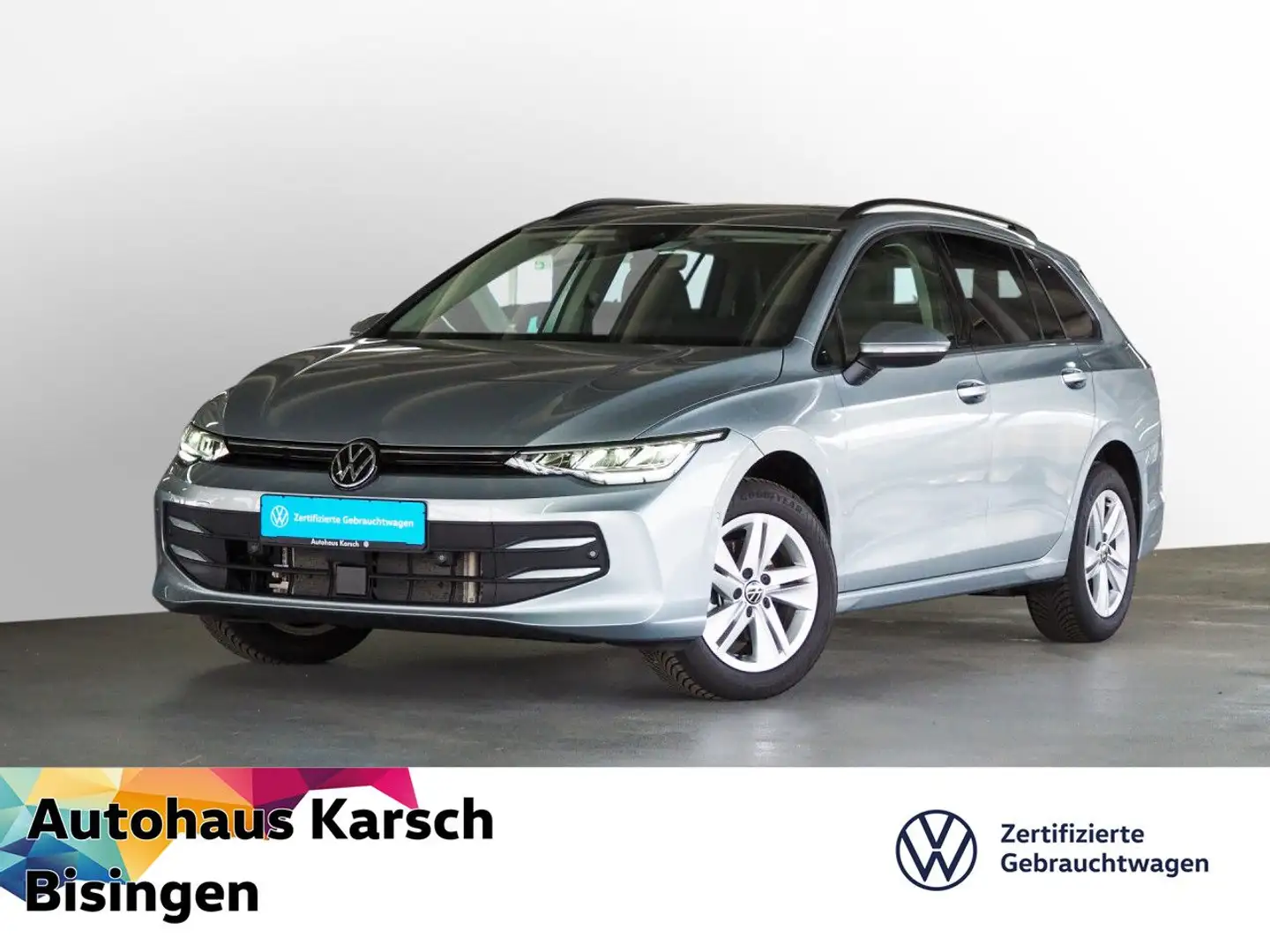 Volkswagen Golf Variant 1.5 eTSI DSG Life STANDH., MEHV, LED Silber - 1
