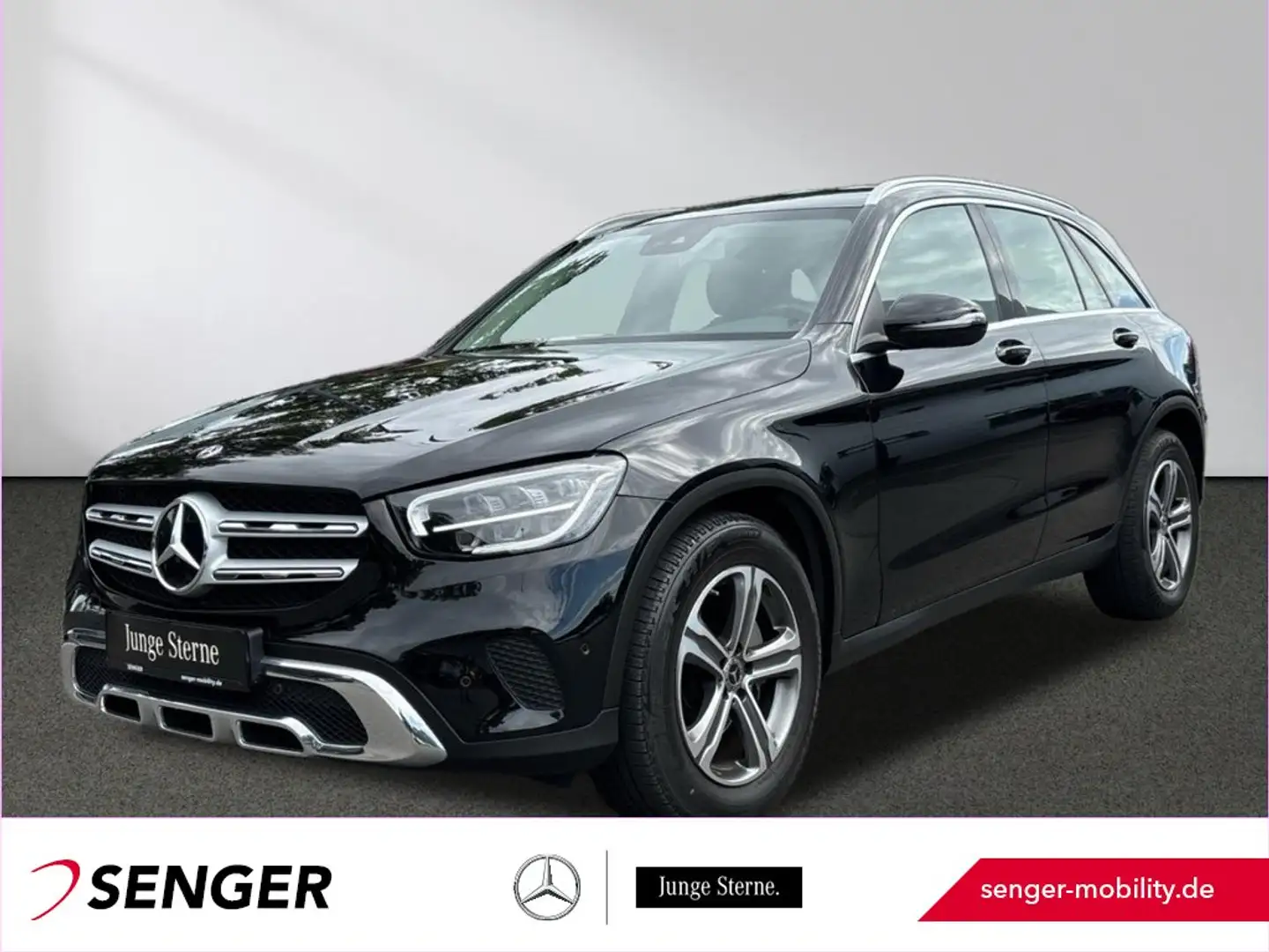 Mercedes-Benz GLC 200 4M Rückfahrkamera Sitzheizung LED AHK Zwart - 1