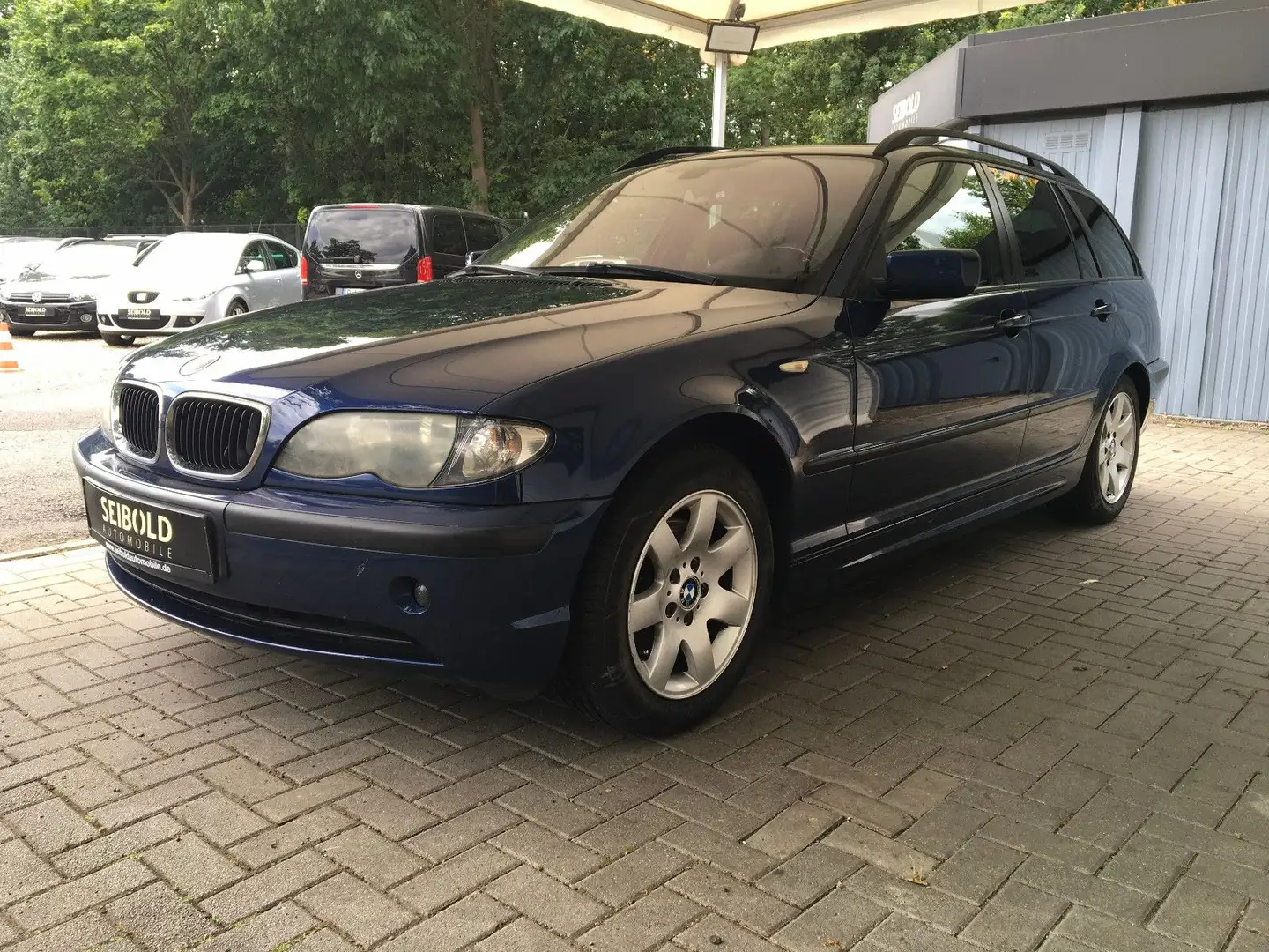 BMW 320 Touring 320d Autom/Navi/Klimatr/Shz/PDC/8-fach Bleu - 1