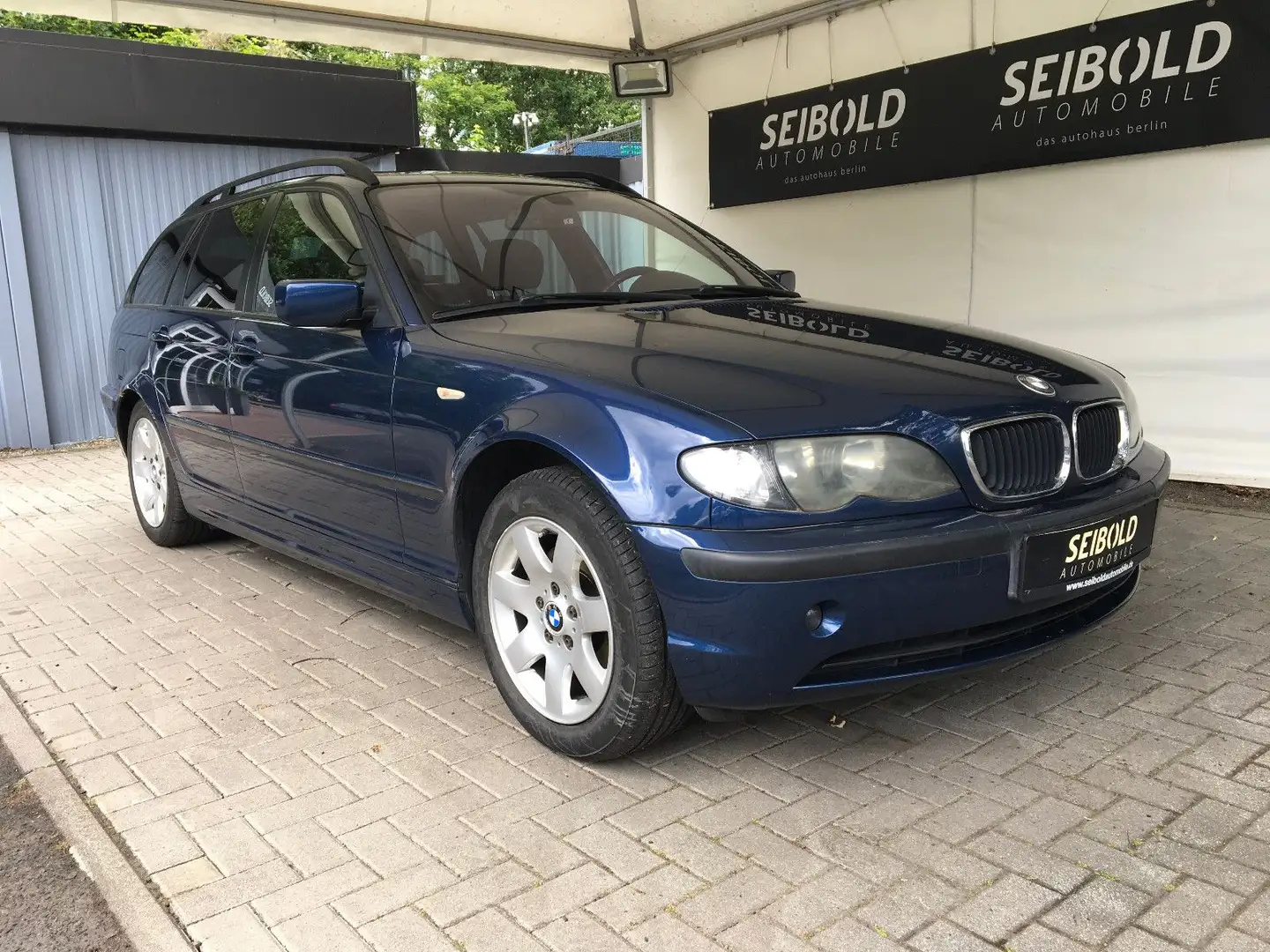 BMW 320 Touring 320d Autom/Navi/Klimatr/Shz/PDC/8-fach Bleu - 2