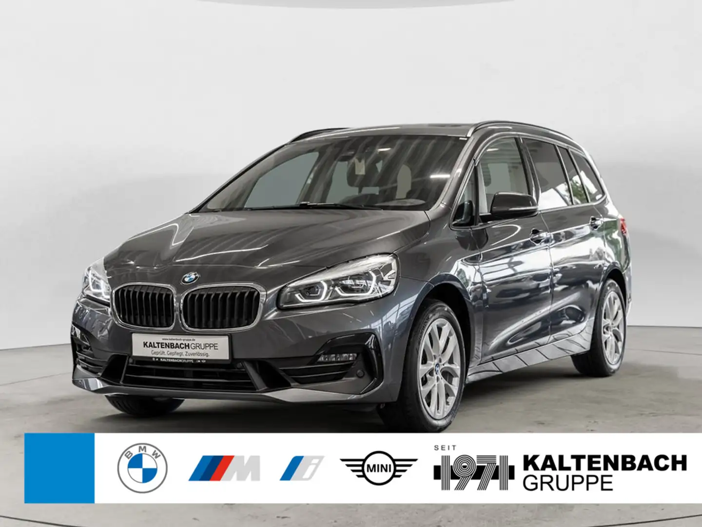 BMW 220 Gran Tourer Advantage NAVI LED AHK PANO Grau - 1