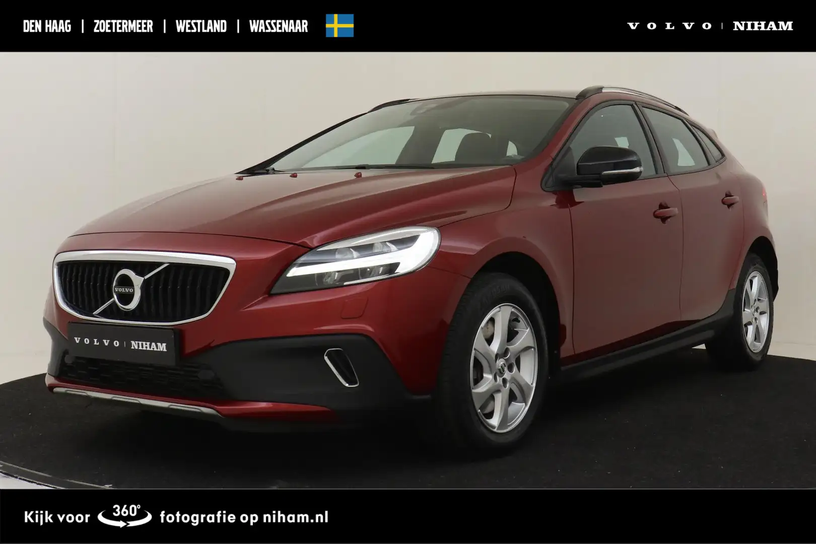 Volvo V40 Cross Country T4 AWD GEARTRONIC MOMENTUM *UNIEK!* -PANO.DAK|POWE Rouge - 1