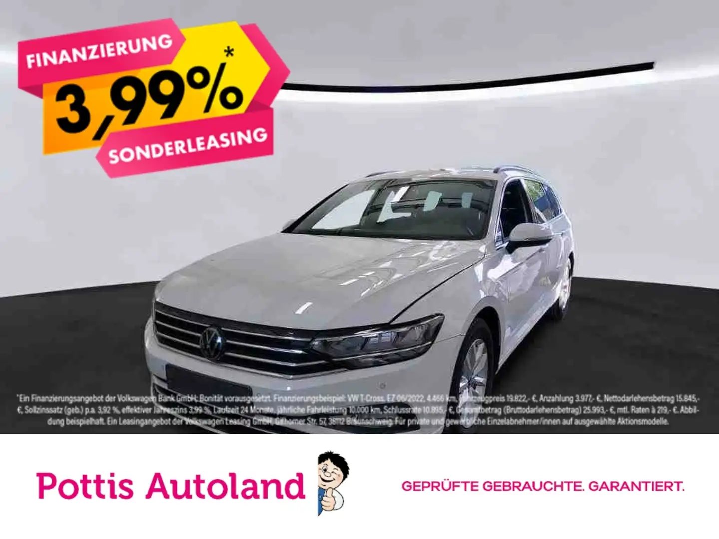 Volkswagen Passat Variant 2.0 TDI DSG BUSINESS PANO NAVI AHK ACC Blanc - 1