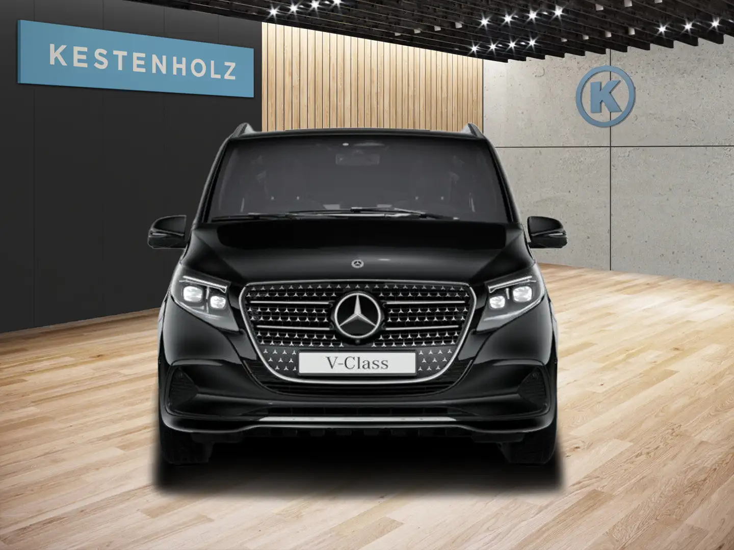 Mercedes-Benz V 300 V 300 d AVANTGARDE ExtraL 8-SITZE*STHZG*EL-TÜREN Zwart - 2